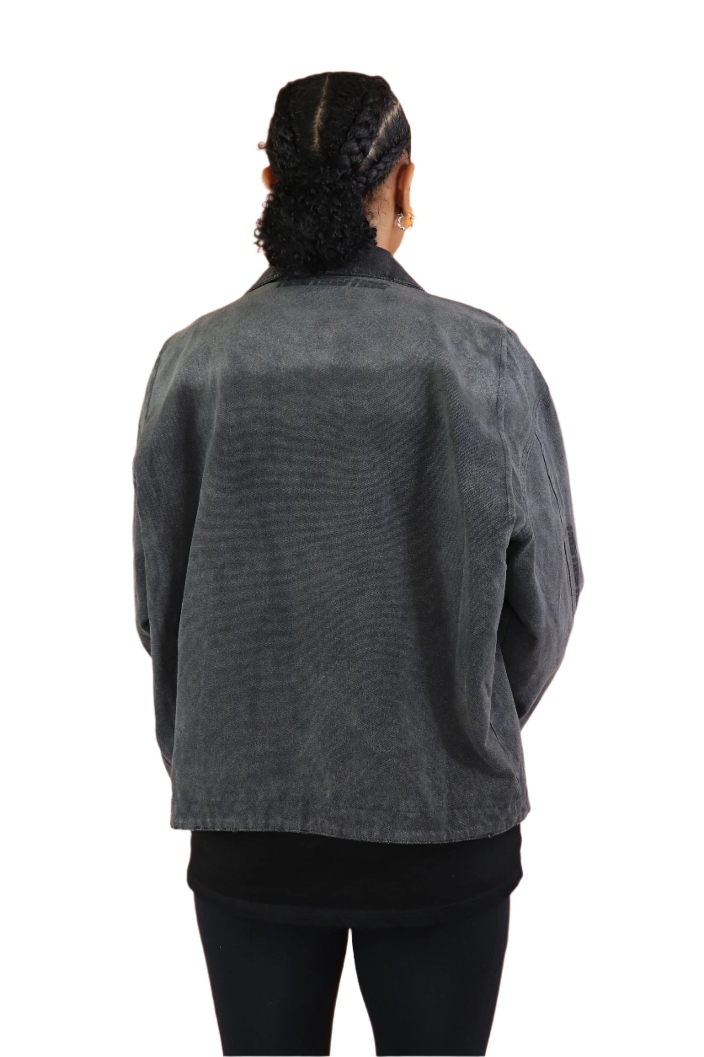 HMG custom distressed denim jacket