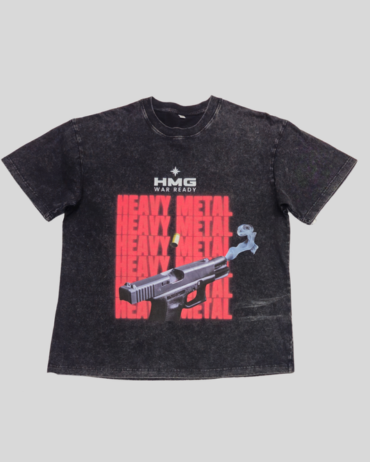 Heavy Metal War Ready Red Glock 20 T shirt
