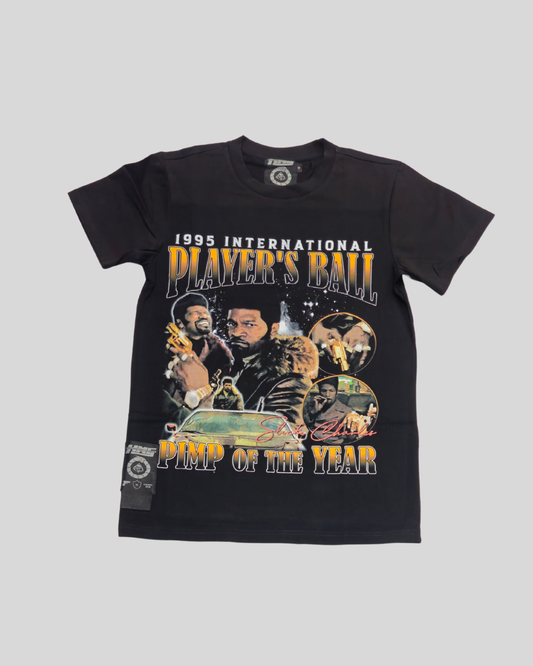 HMG “International Player’s Ball” Graphic Tee  Performance as control.
