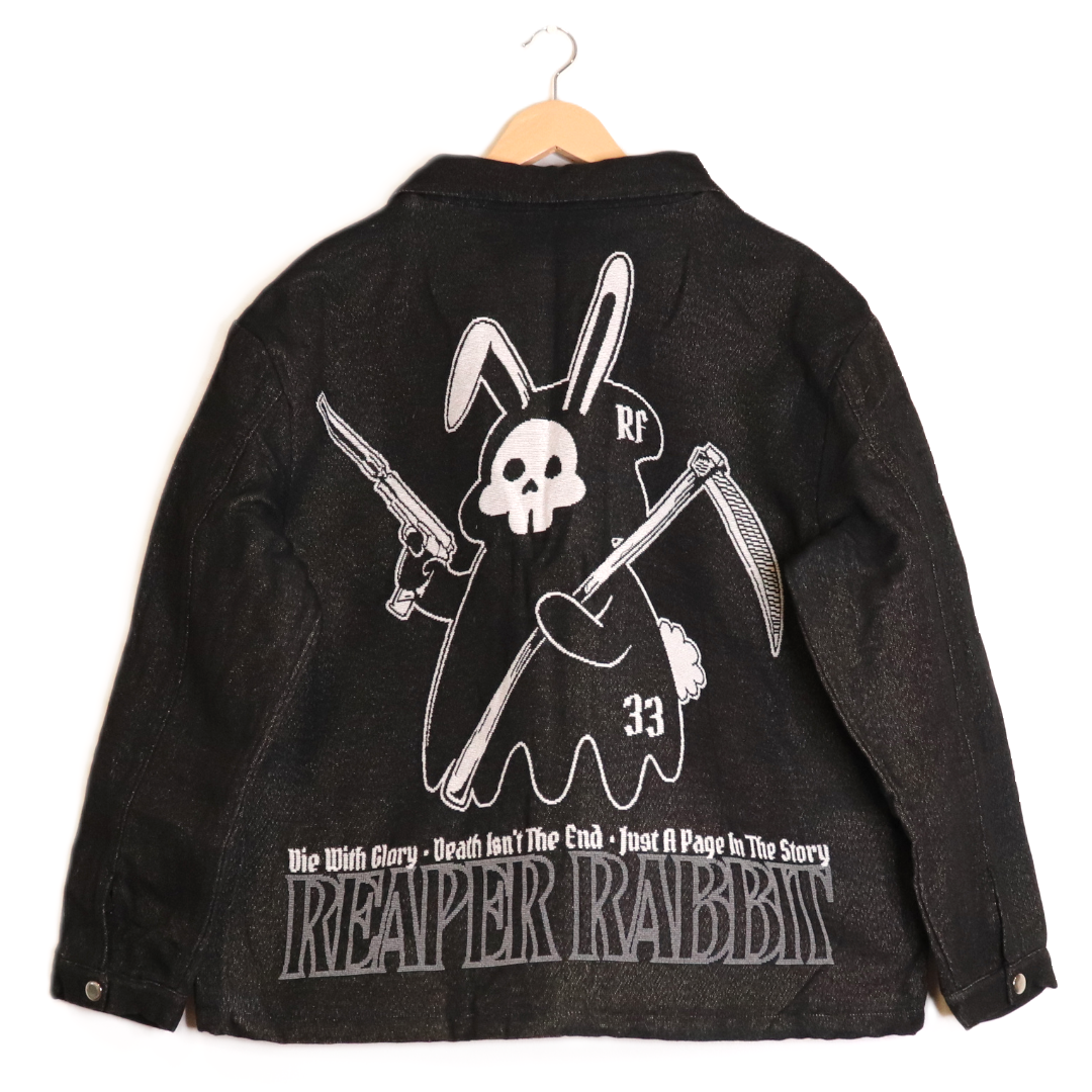 Reaper Rabbit Woven Tapestry Jacket