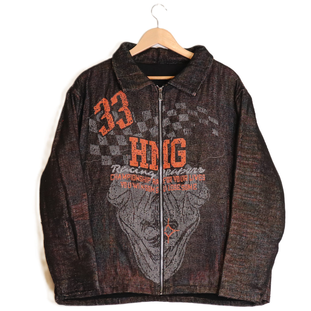 Racing Reapers Woven Tapestry Jacket