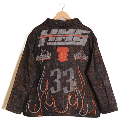 Racing Reapers Woven Tapestry Jacket